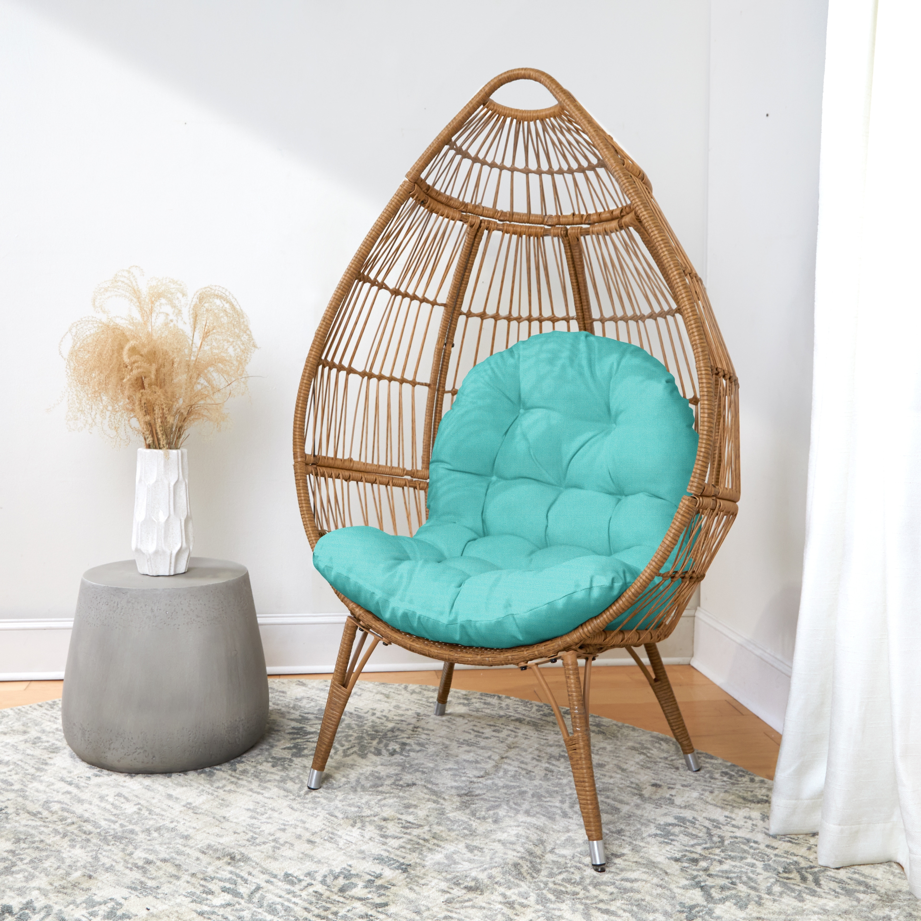 Hanging egg best sale chair cushion only